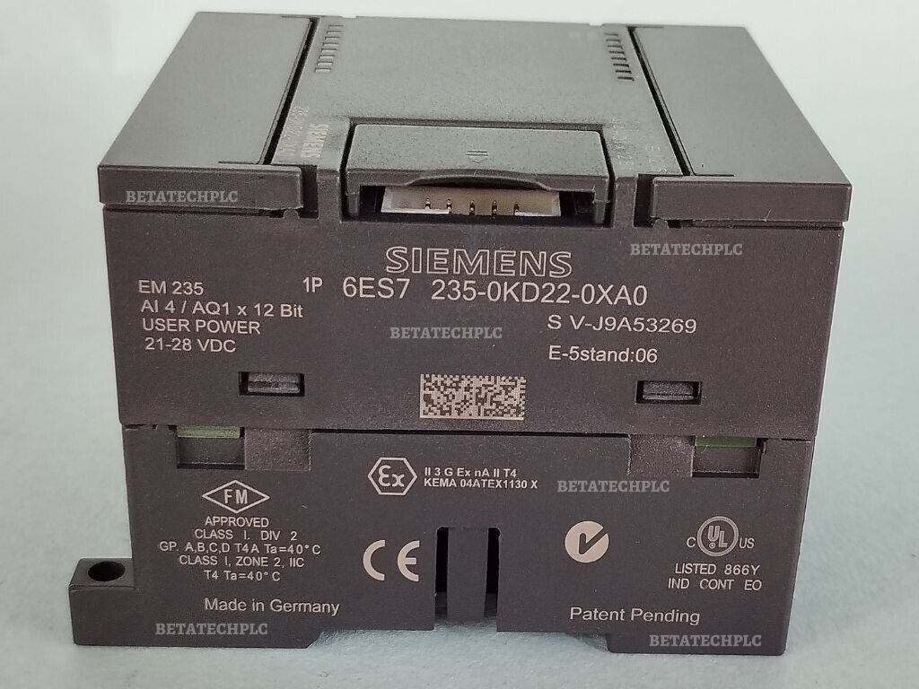  SIEMENS PLC MODULE 6ES7 235-OKD22-OAXO - Vue 2