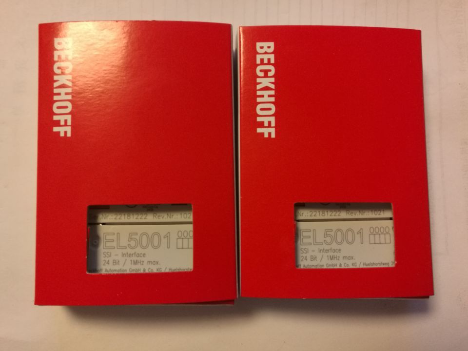 Beckhoff EL5001 EtherCAT Terminal SSI Encoder Interface Module - Vue 6
