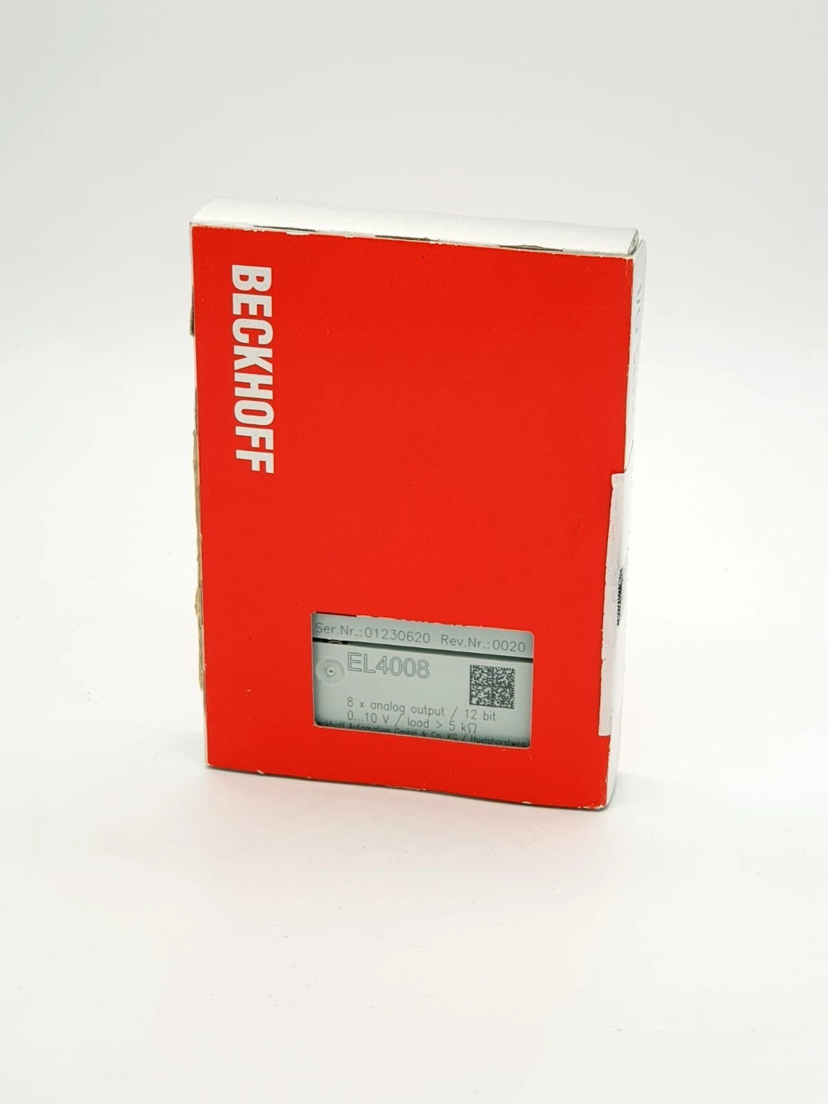 Beckhoff EL4008 EtherCAT Channel Digital Output Terminal Module - 