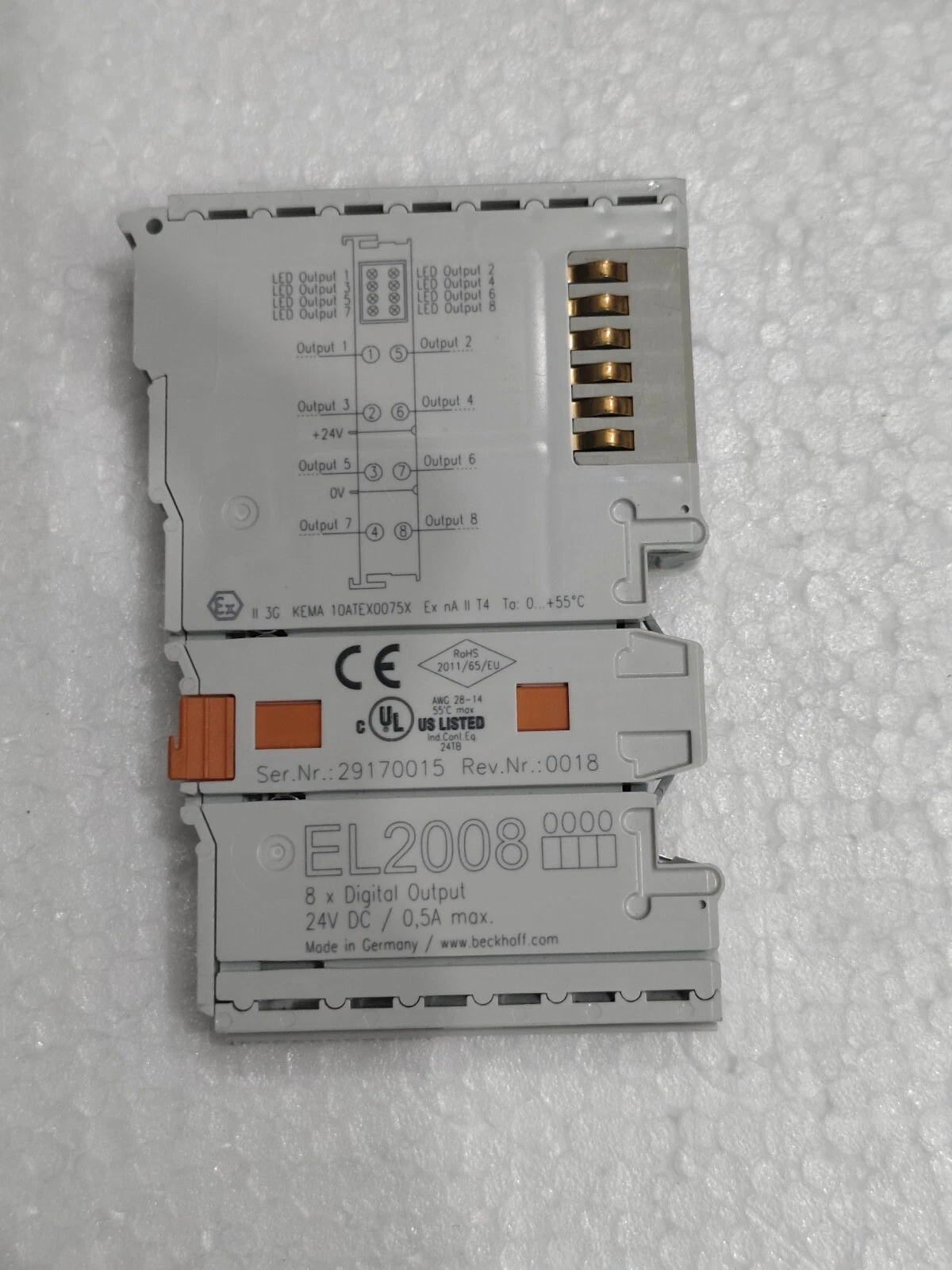 Beckhoff EL2008  - Vue 4