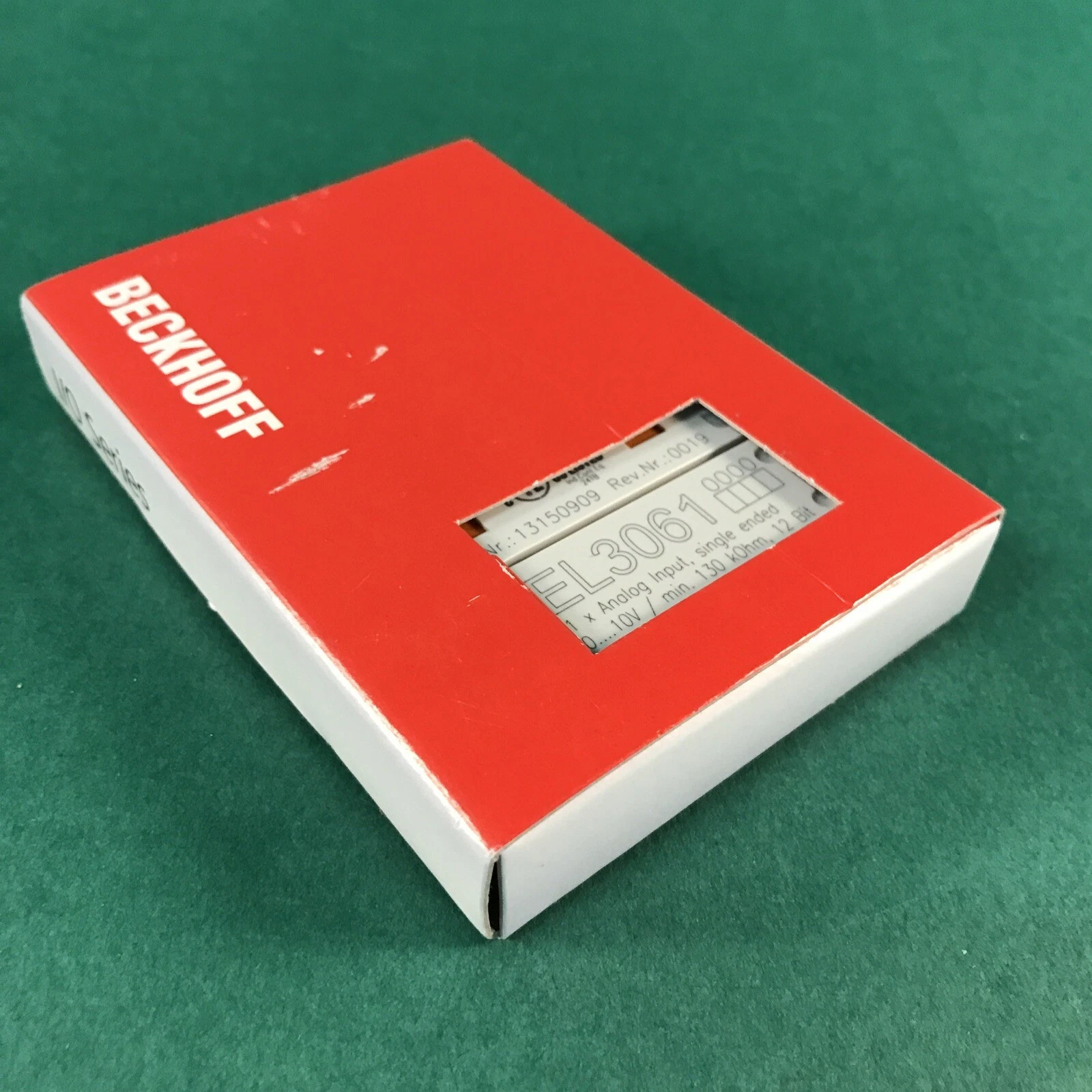 Beckhoff EL3061 EtherCAT Terminal Channel Analog Input - Vue 2