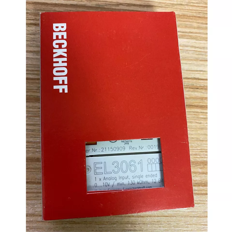Beckhoff EL3061 EtherCAT Terminal Channel Analog Input - Vue 7